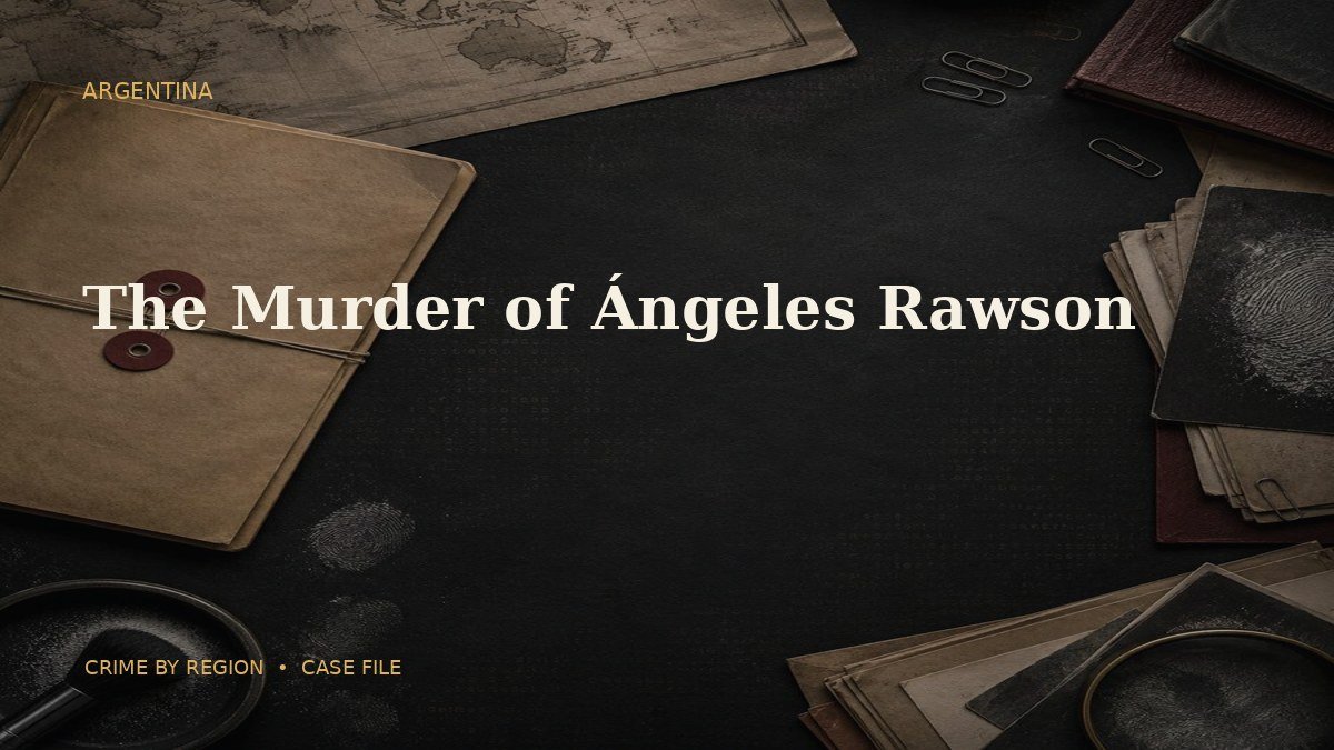 The Murder of Ángeles Rawson