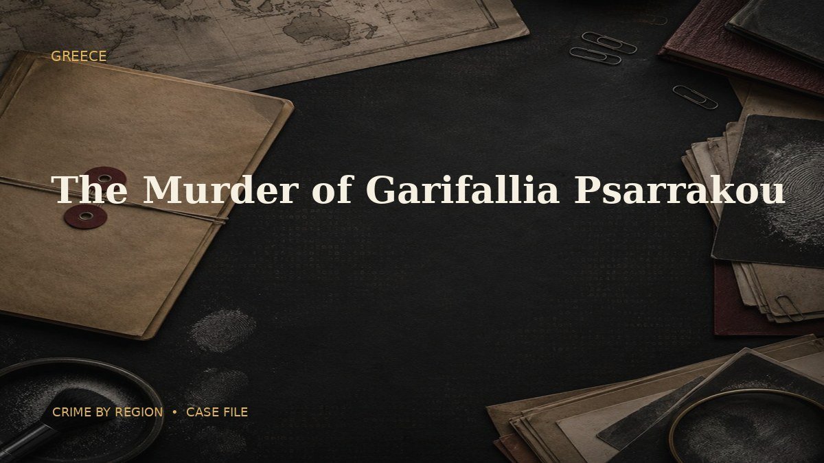 The Murder of Garifallia Psarrakou