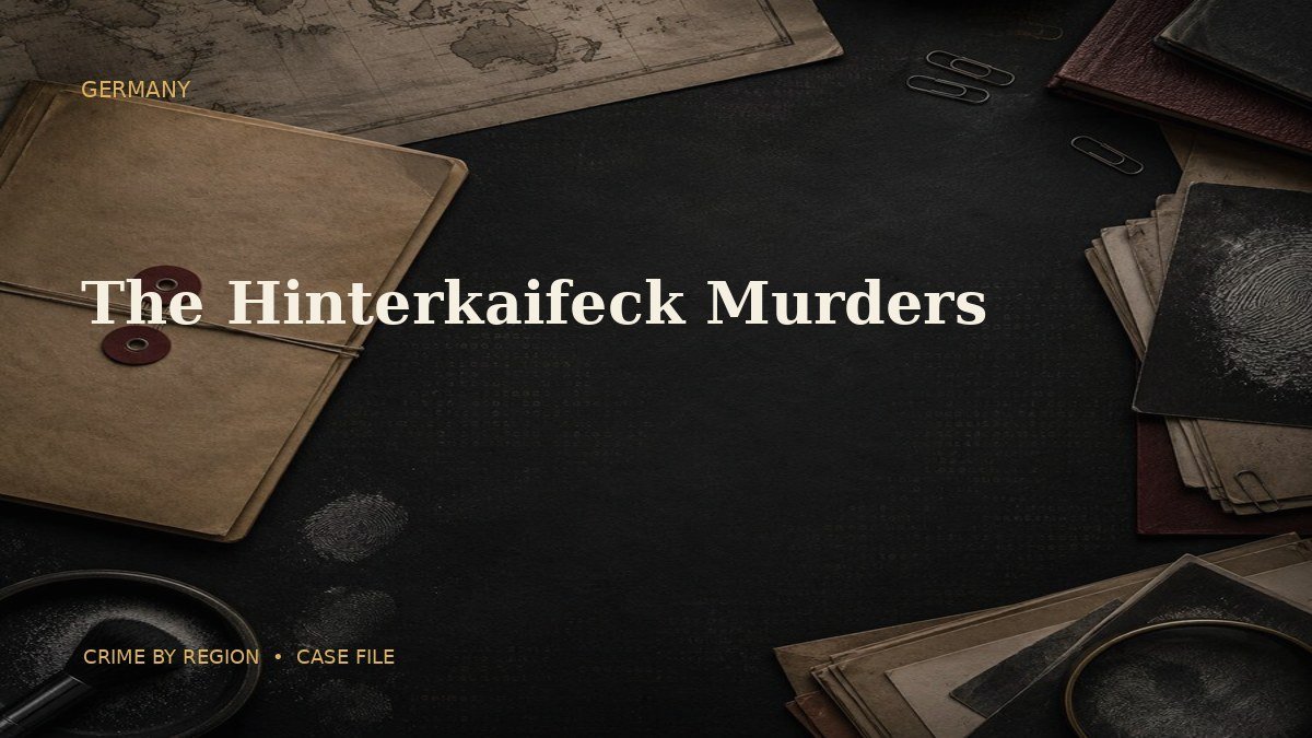 The Hinterkaifeck Murders