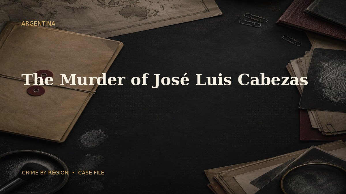 The Murder of José Luis Cabezas