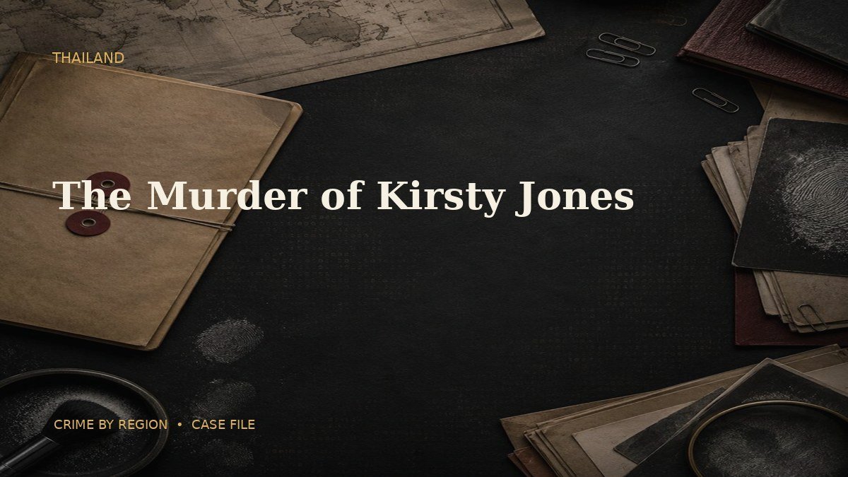 The Murder of Kirsty Jones